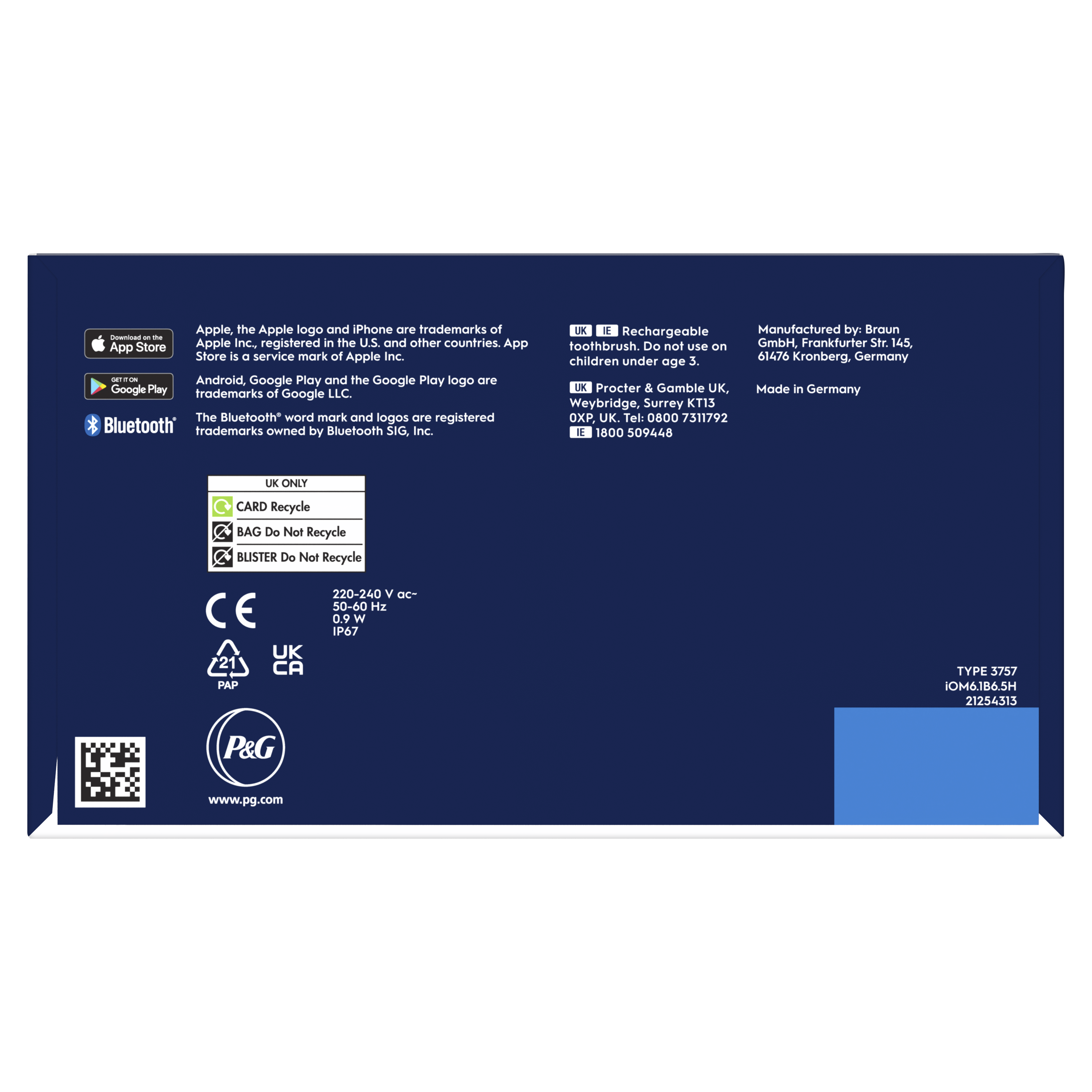 Oral-B iO6 Electric Toothbrush with Revolutionary Magnetic Technology and Micro Vibrations - Black Lava Special Edition