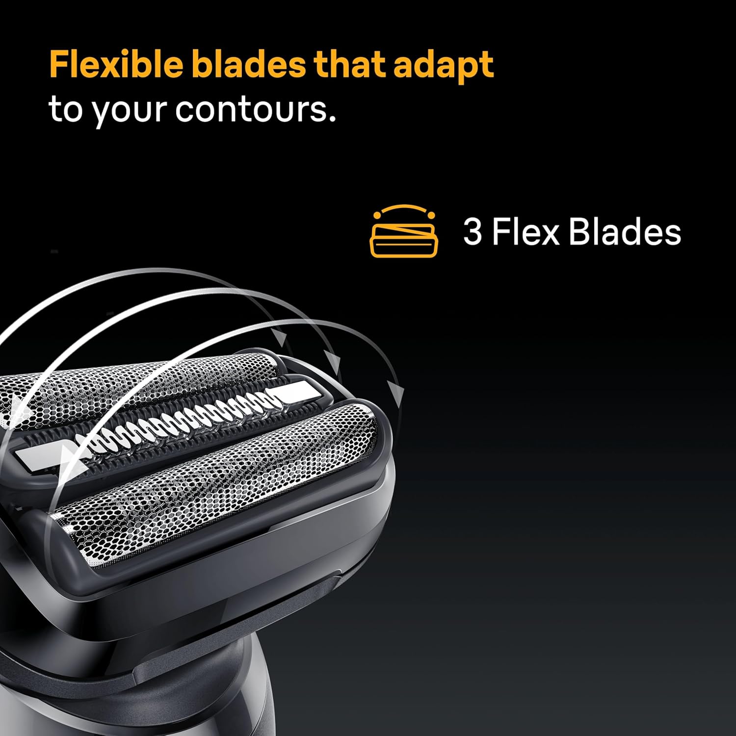 Braun 54B Replacement Cassette Head for New Model Series 5 Shavers - Black - Made In Germany