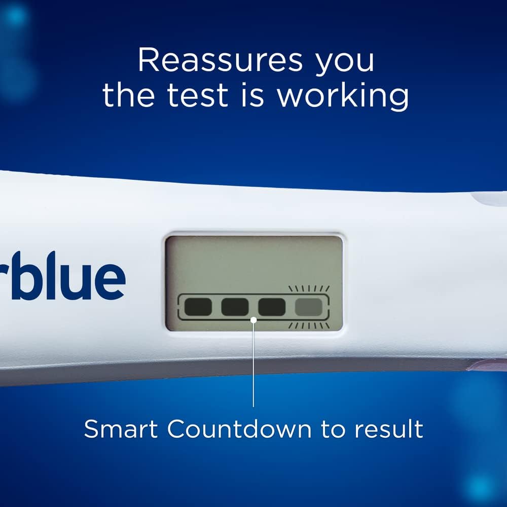 Clearblue Early Detection Pregnancy Test – Digital Ultra Early (10 mIU/ml), No Test Can Tell You Sooner – 2 Digital Tests