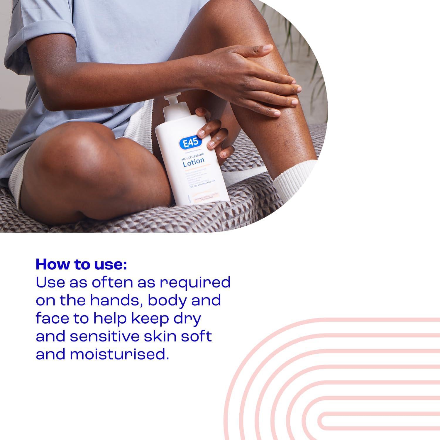 E45 Dermatological Moisturising Lotion 500 ml