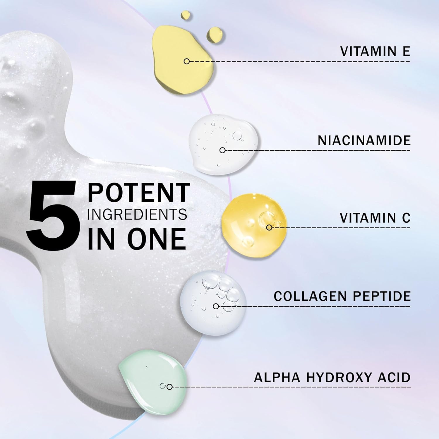 Olay Super Serum, Vitamin C Serum for Face, with Niacinamide, Collagen Peptide, Skincare for Anti Ageing & Brightening, 30ml