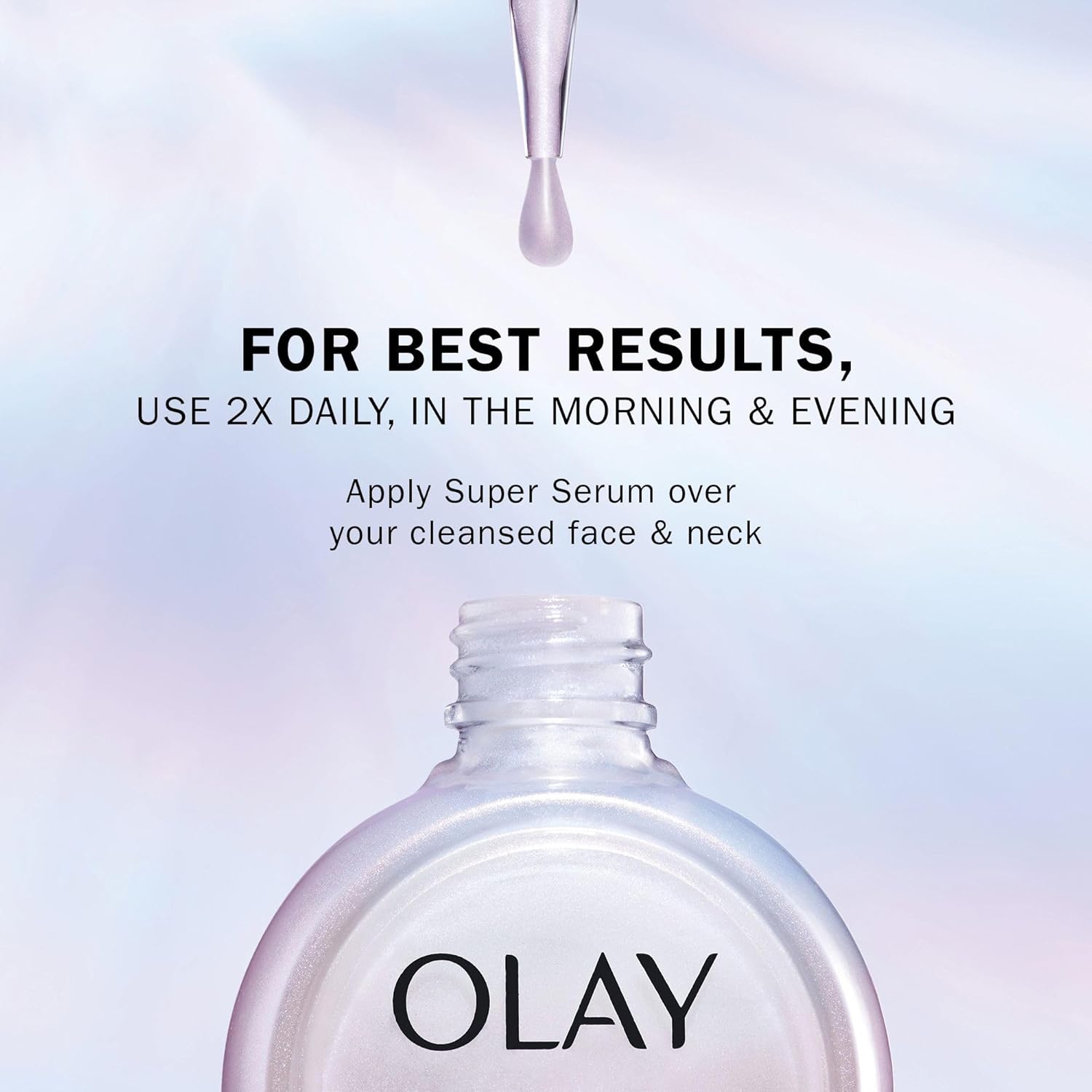 Olay Super Serum, Vitamin C Serum for Face, with Niacinamide, Collagen Peptide, Skincare for Anti Ageing & Brightening, 30ml