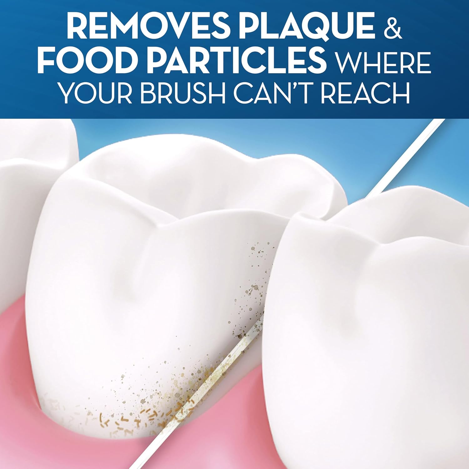 Oral B Essential Floss 50m Mint Waxed Dental Floss