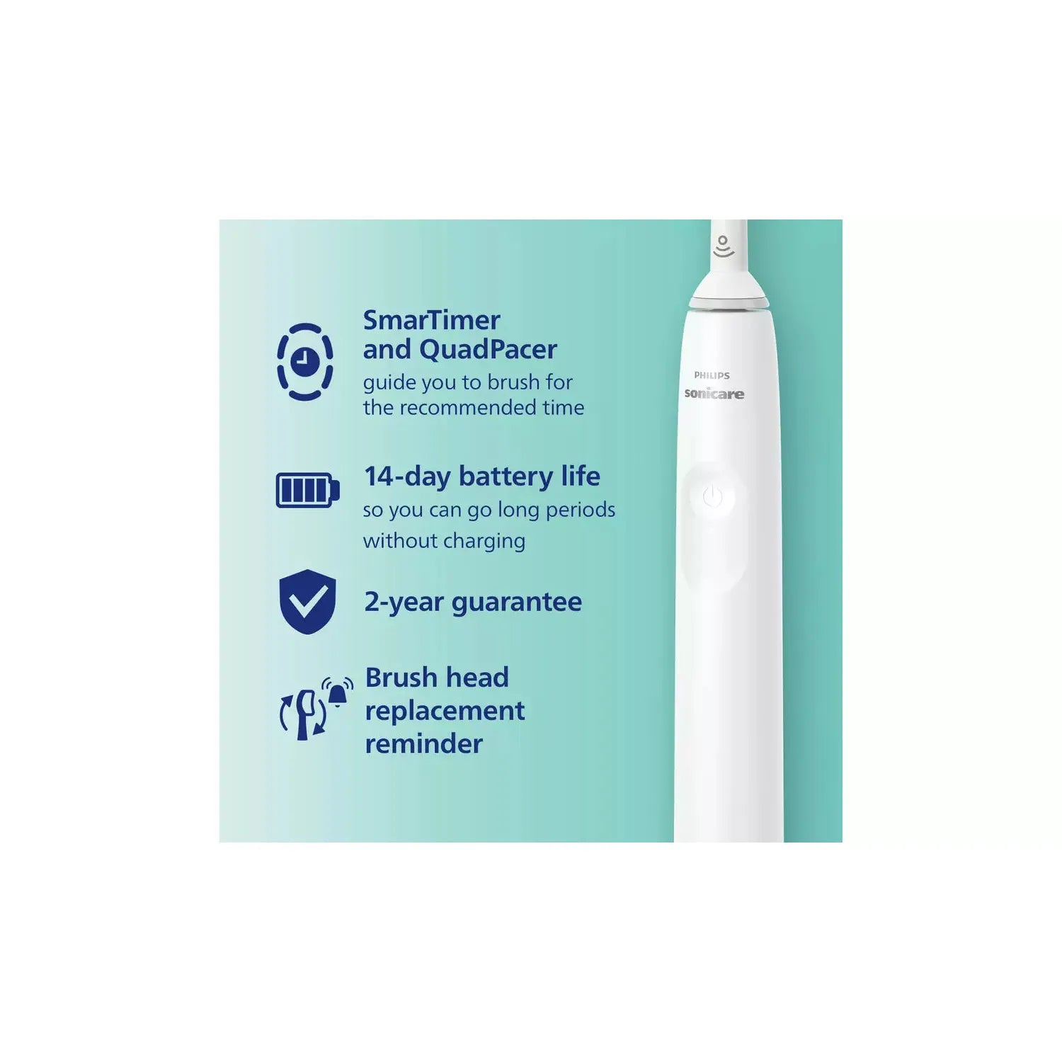 Philips Sonicare Series 4100 Electric Toothbrush - White