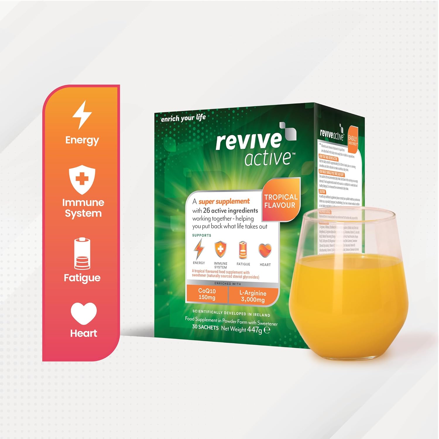 Revive Active Tropical Super Supplement 30 Day Pack