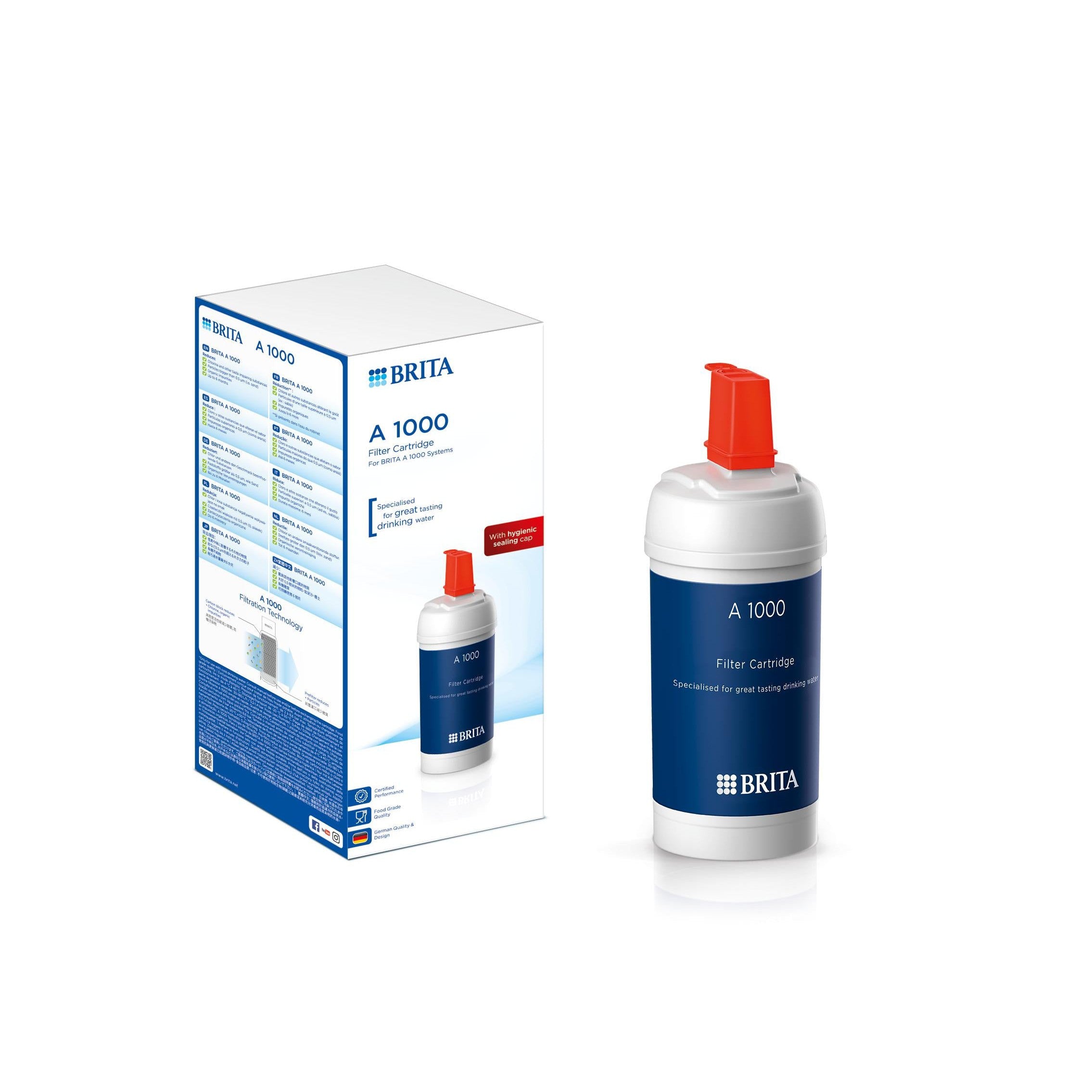 Brita A1000 On Line Active Replacement Cartridge for Tap Filters