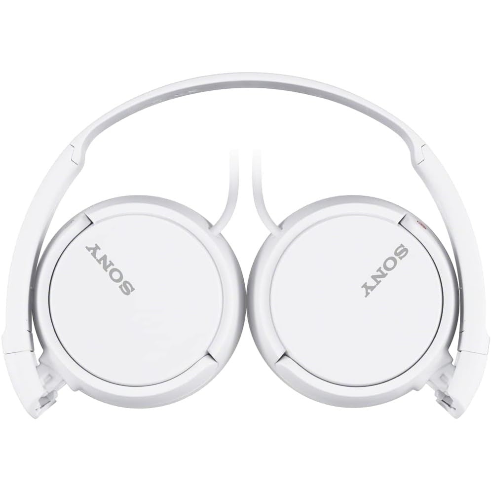 Sony MDR-ZX110 Overhead Headphones - White , BASIC