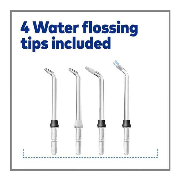 Waterpik Cordless Water Flosser - USB Rechargeable Battery, White WP-490
