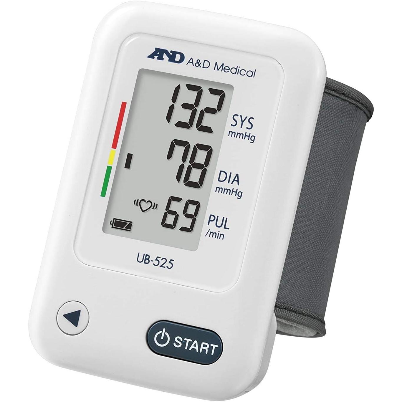 A&D Medical UB-525 Wrist Blood Pressure Monitor White