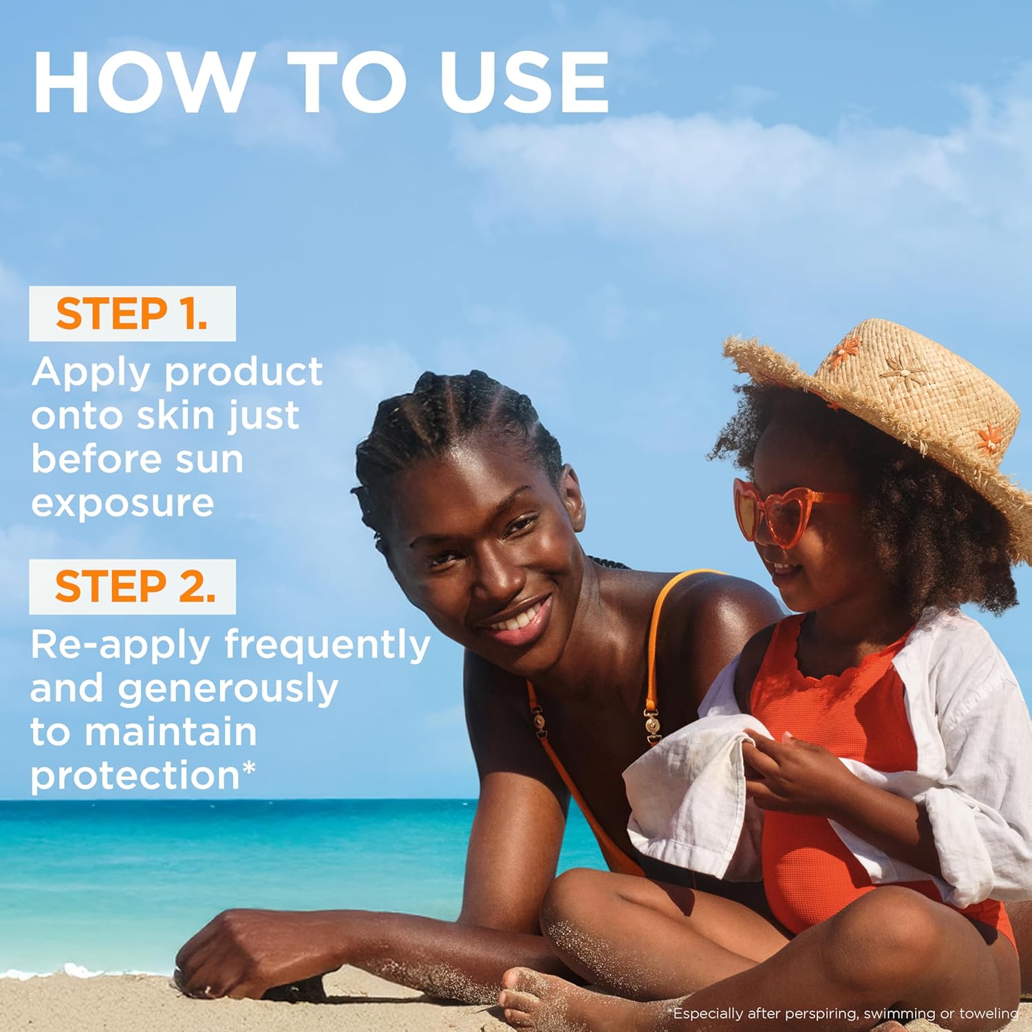 Garnier Ambre Solaire SPF 50+ Kids Anti-Sand Mist, Children's Sun Protection Spray 150ml