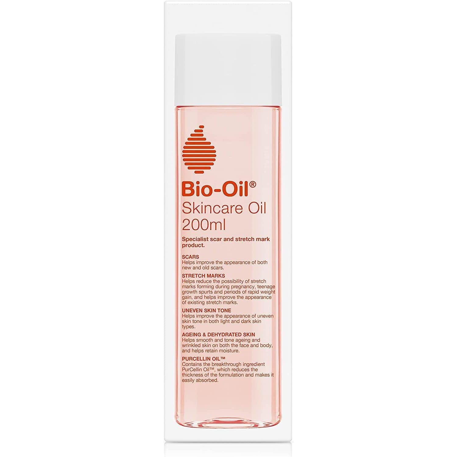 Bio-Oil Skincare Oil 200ml - Improve the Appearance of Scars, Stretch Marks and Skin Tone ,200 ml