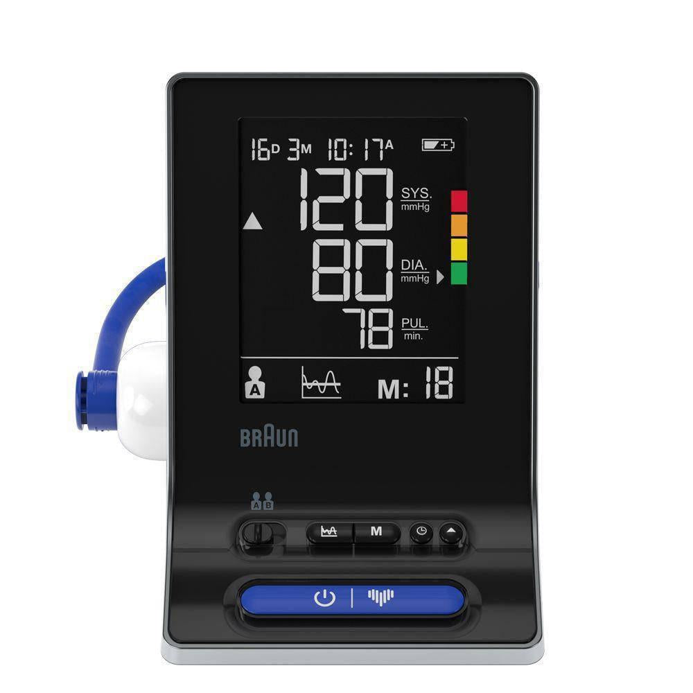 Braun ExactFit 3- BUA6150WE Upper Arm Blood Pressure Monitor with 2 Cuff Sizes, Clinically Proven