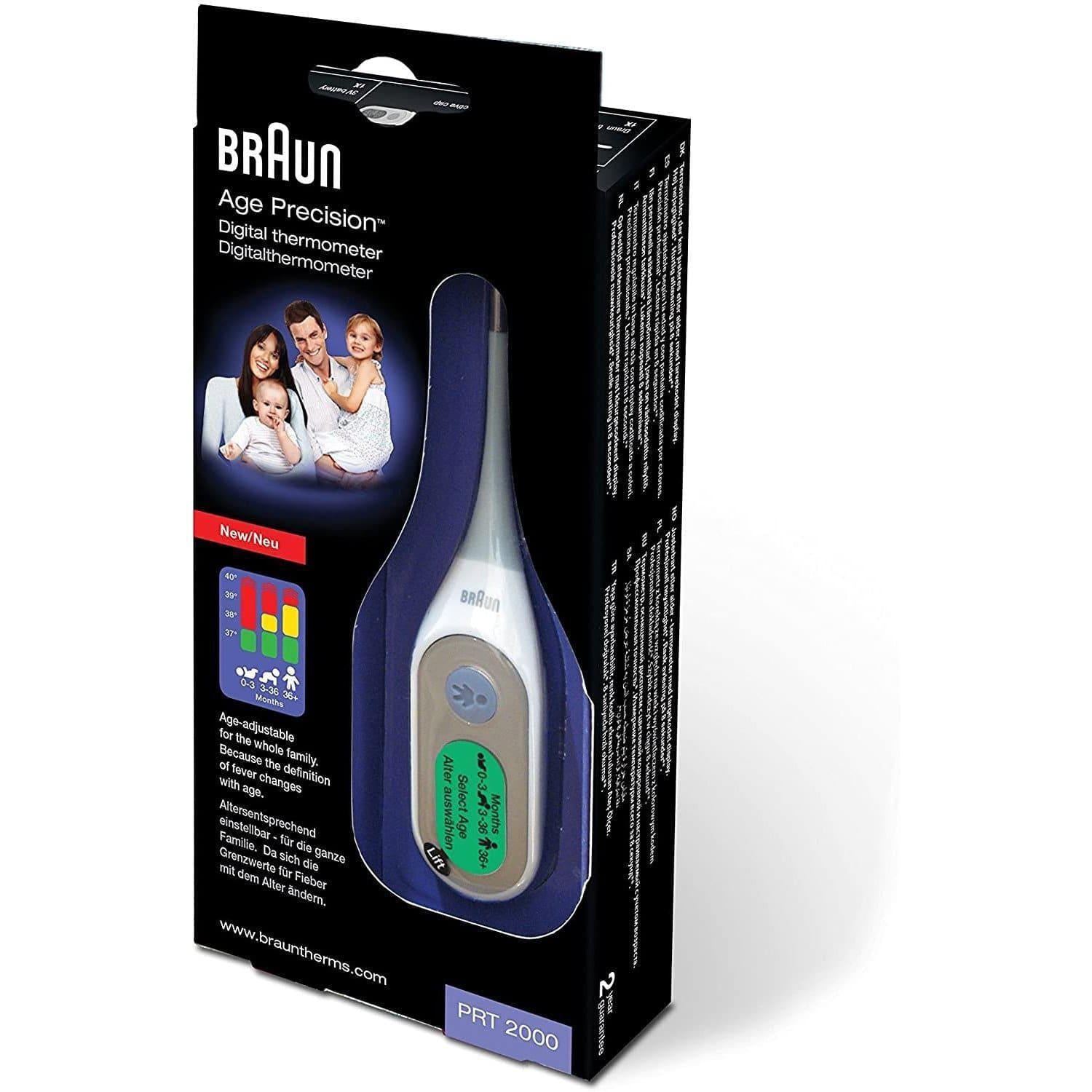 Braun PRT2000 Age Precision Stick Digital Thermometer