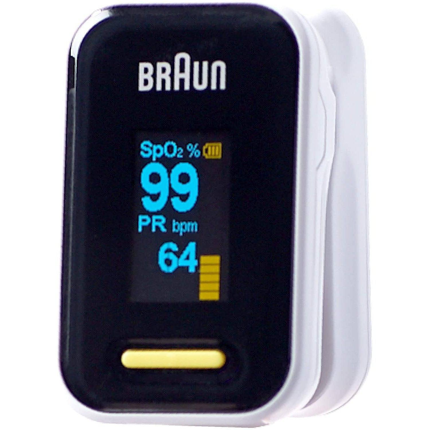Braun Pulse Oximeter for Adults and Children 12+, with Clinically Validated Accuracy