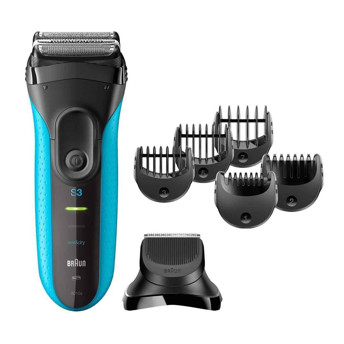 Braun Series 3 Shave & Style 3010BT 3-in-1 Electric Shaver with Precision Trimmer