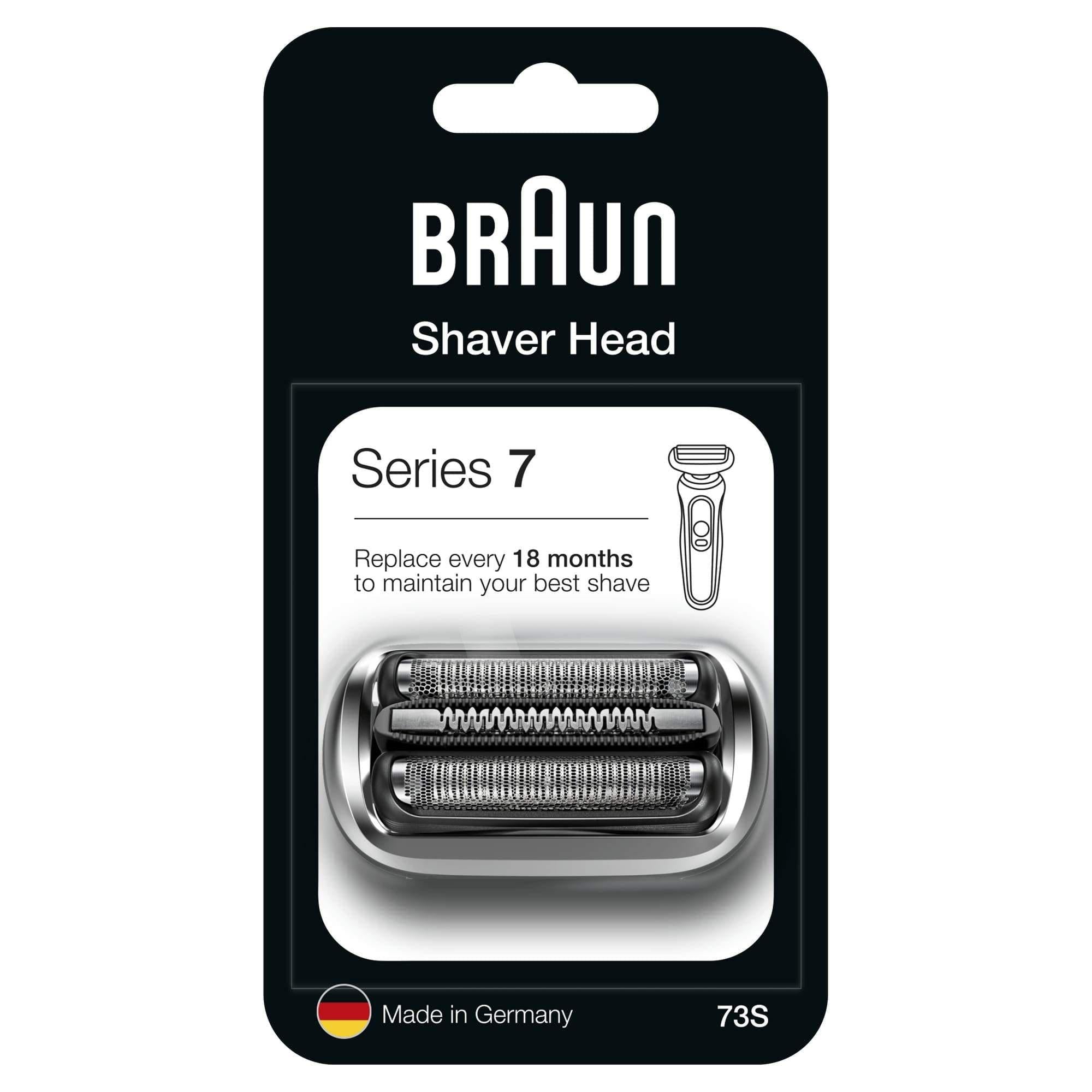 Braun Series 7 Cassette 73S Replacement Head for New Generation Series 7, Silver