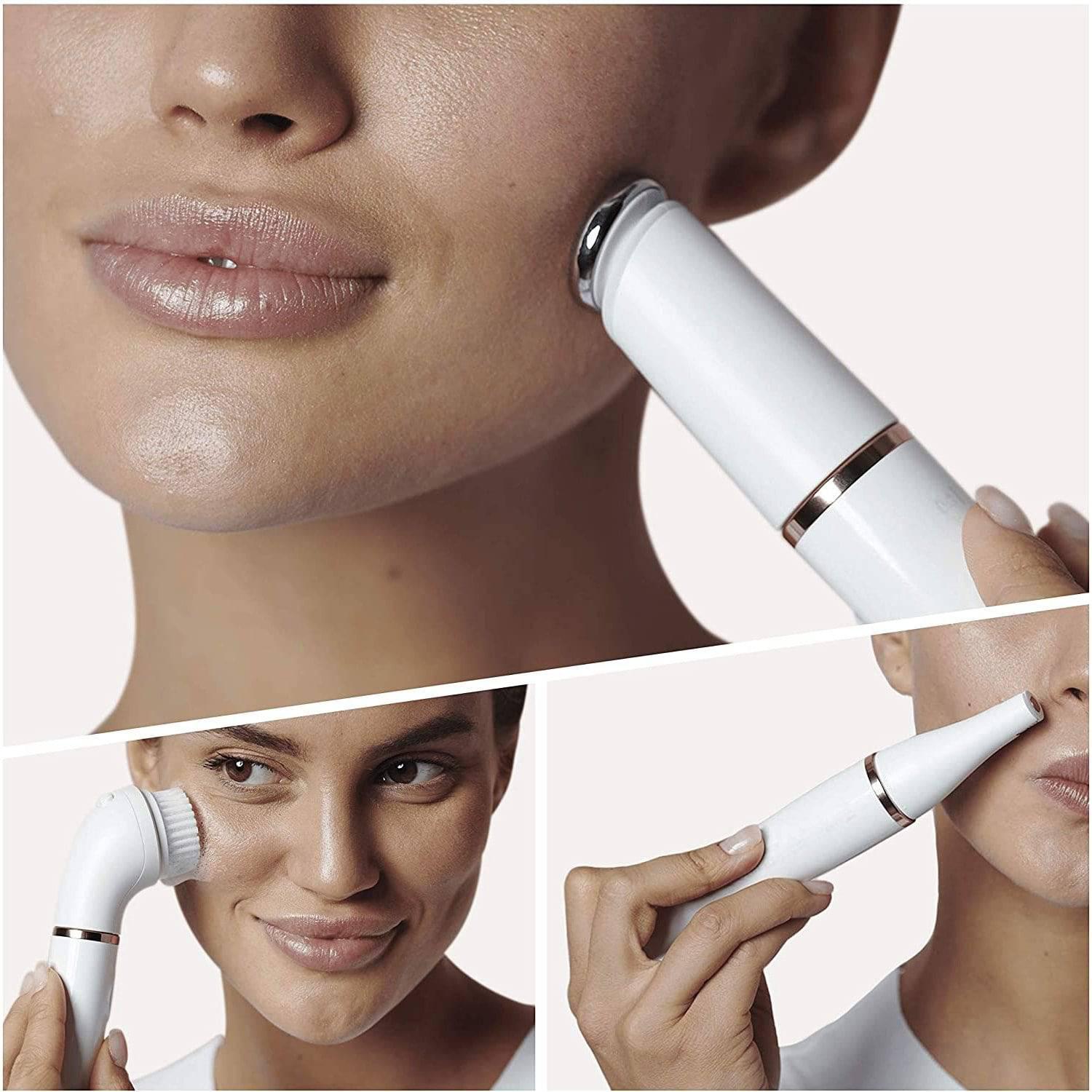 Braun Women's FaceSpa Pro 911 3-in-1 Facial Epilator - Cleansing & Toning System