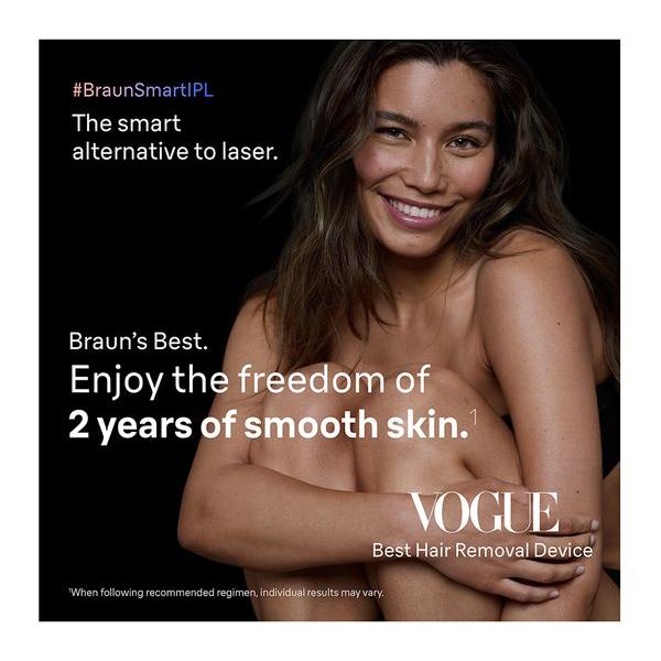 BRAUN Skin i-expert PL7441 Corded IPL Hair Removal System - White