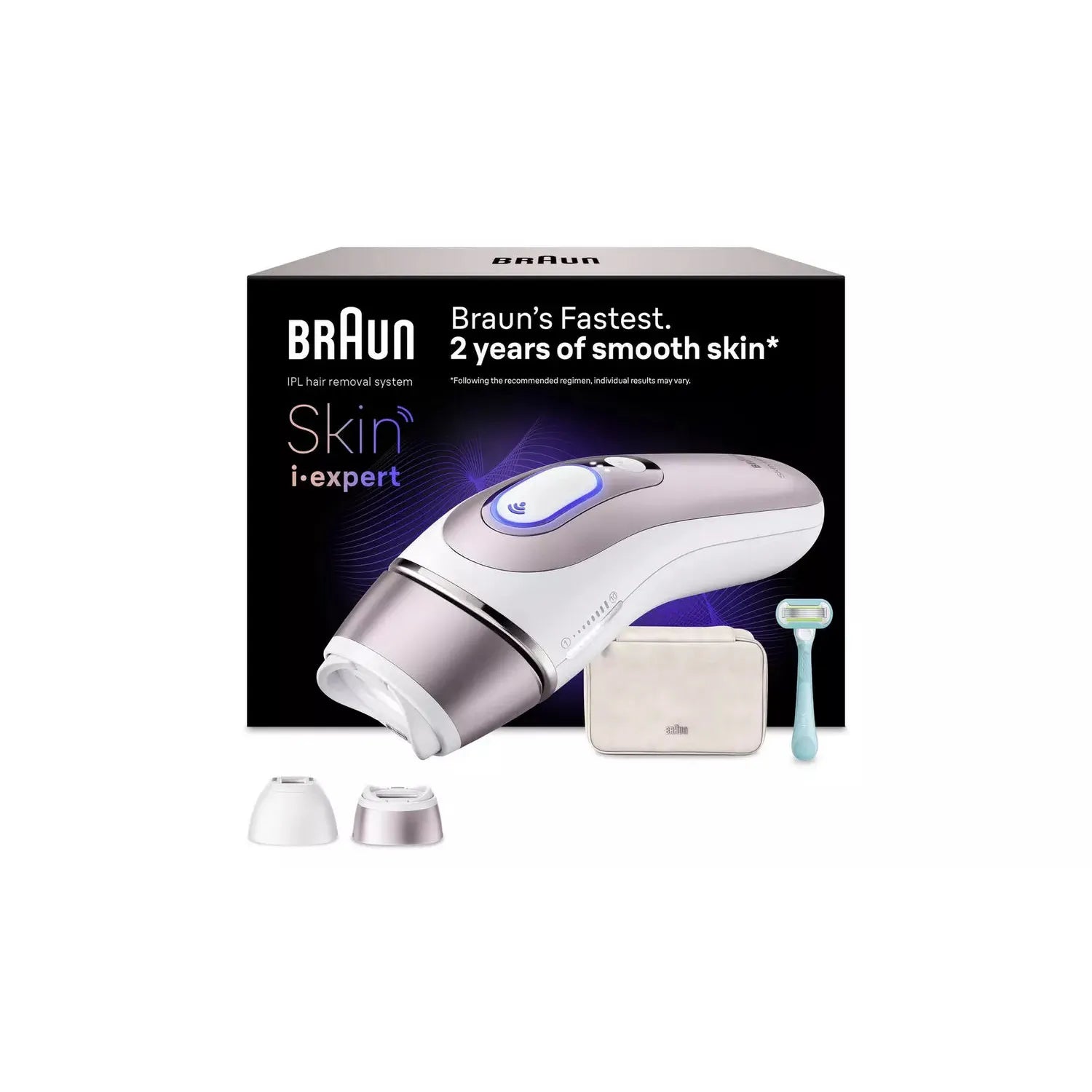 BRAUN Skin i-expert PL7211 Corded IPL Hair Removal System - White