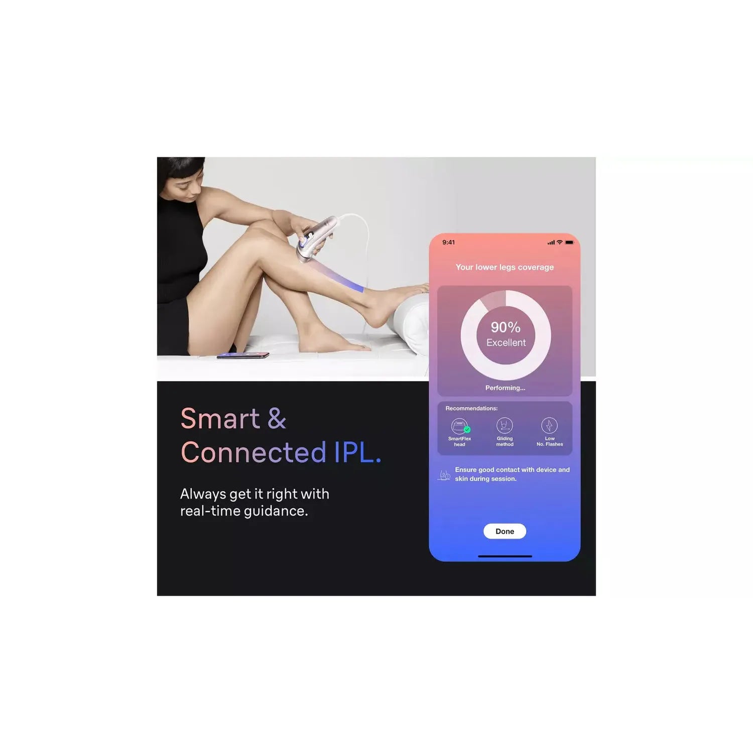 BRAUN Skin i-expert PL7211 Corded IPL Hair Removal System - White