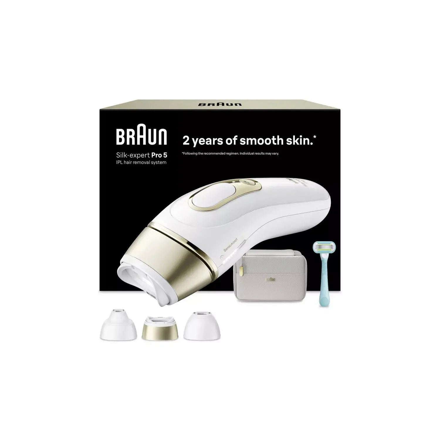 Braun Silk-Expert Pro 5351 Corded IPL Hair - White