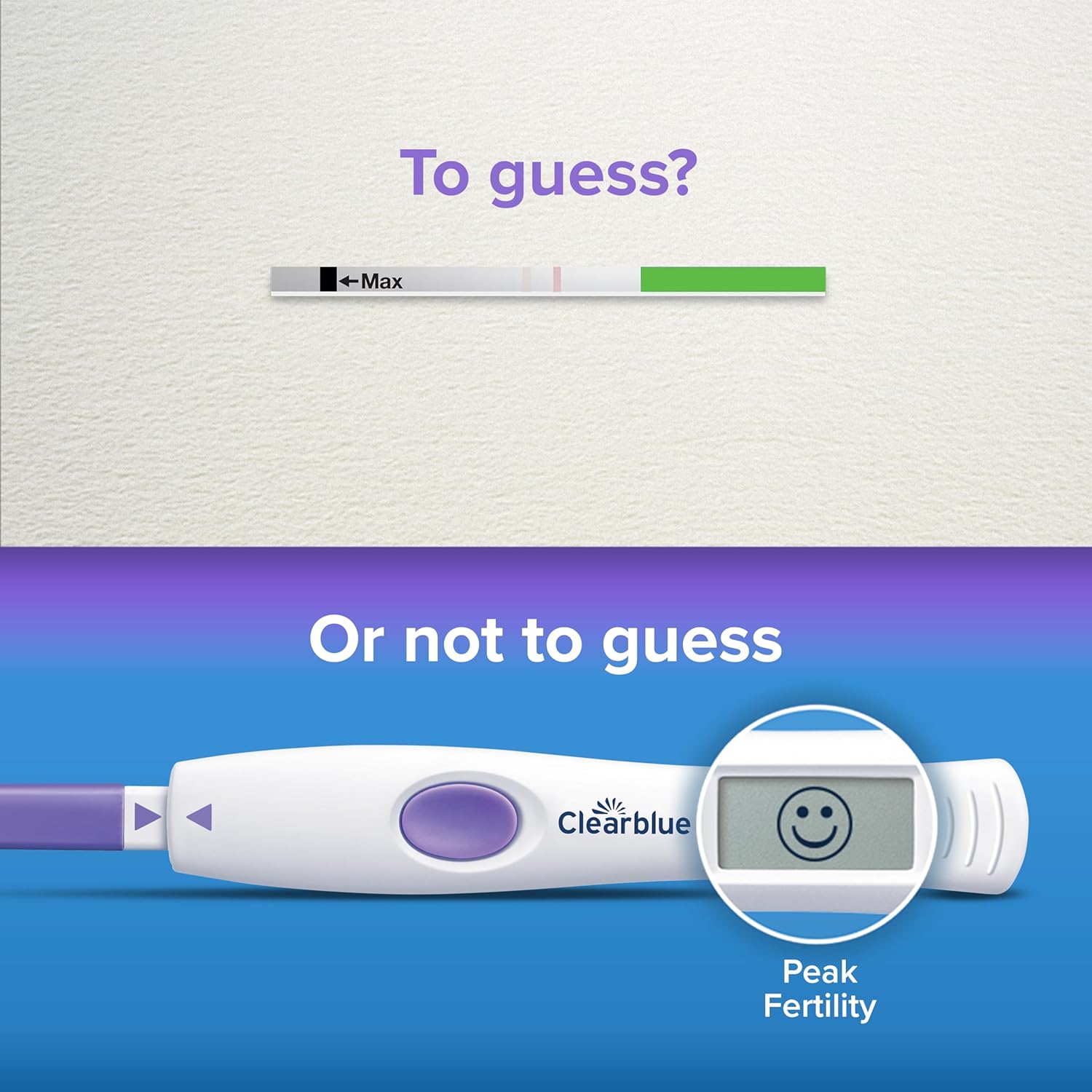 Clearblue Advanced Digital Ovulation Test Kit (OPK). Double Your Chances of Getting Pregnant, 1 Digital Holder and 10 Ovulation Tests,