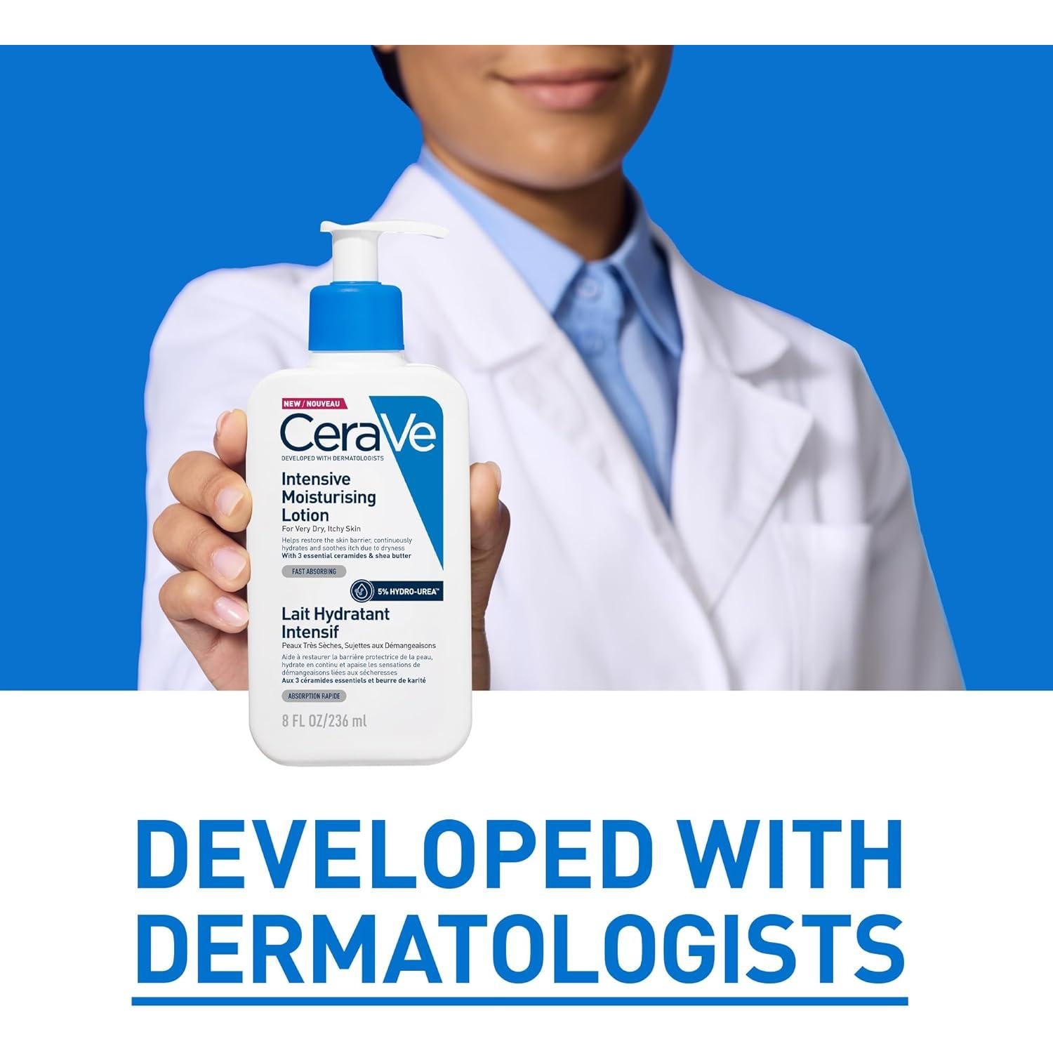 CeraVe, Intensive Moisturising Lotion, With Hyaluronic Acid, 3 Essential Ceramides 473ml