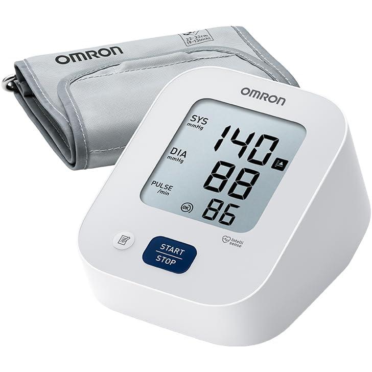 OMRON M2 Essential, Clinically Validated Upper Arm Blood Pressure Monitor 22-32cm Cuff for Irregular Heartbeat Detection