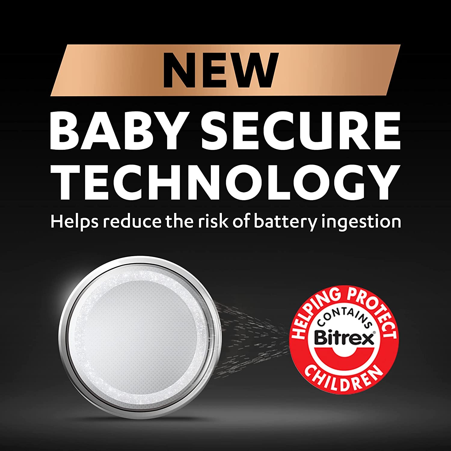 Duracell Specialty 2032 Lithium Coin Battery 3 V, Pack of 2, with Baby Secure Technology (DL2032/CR2032)