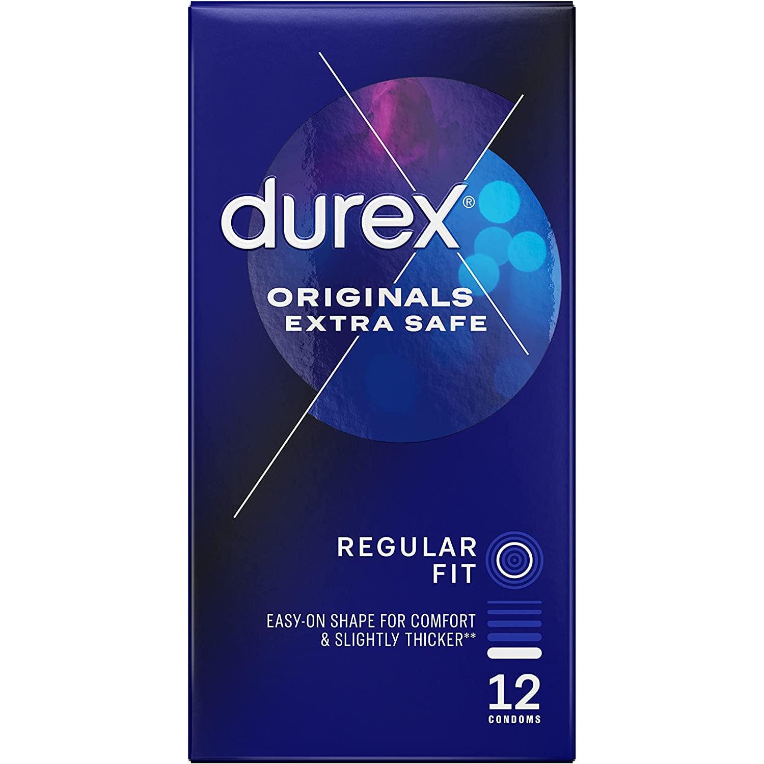 Durex Extra Safe Condoms, Pack of 12