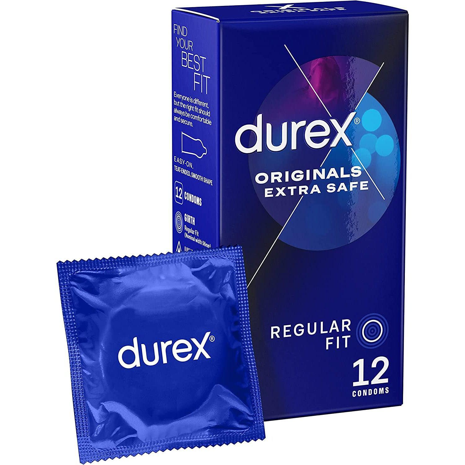 Durex Extra Safe Condoms, Pack of 12