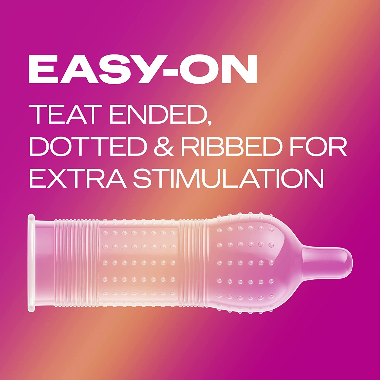 Durex Pleasure Me Condoms, Pack of 12