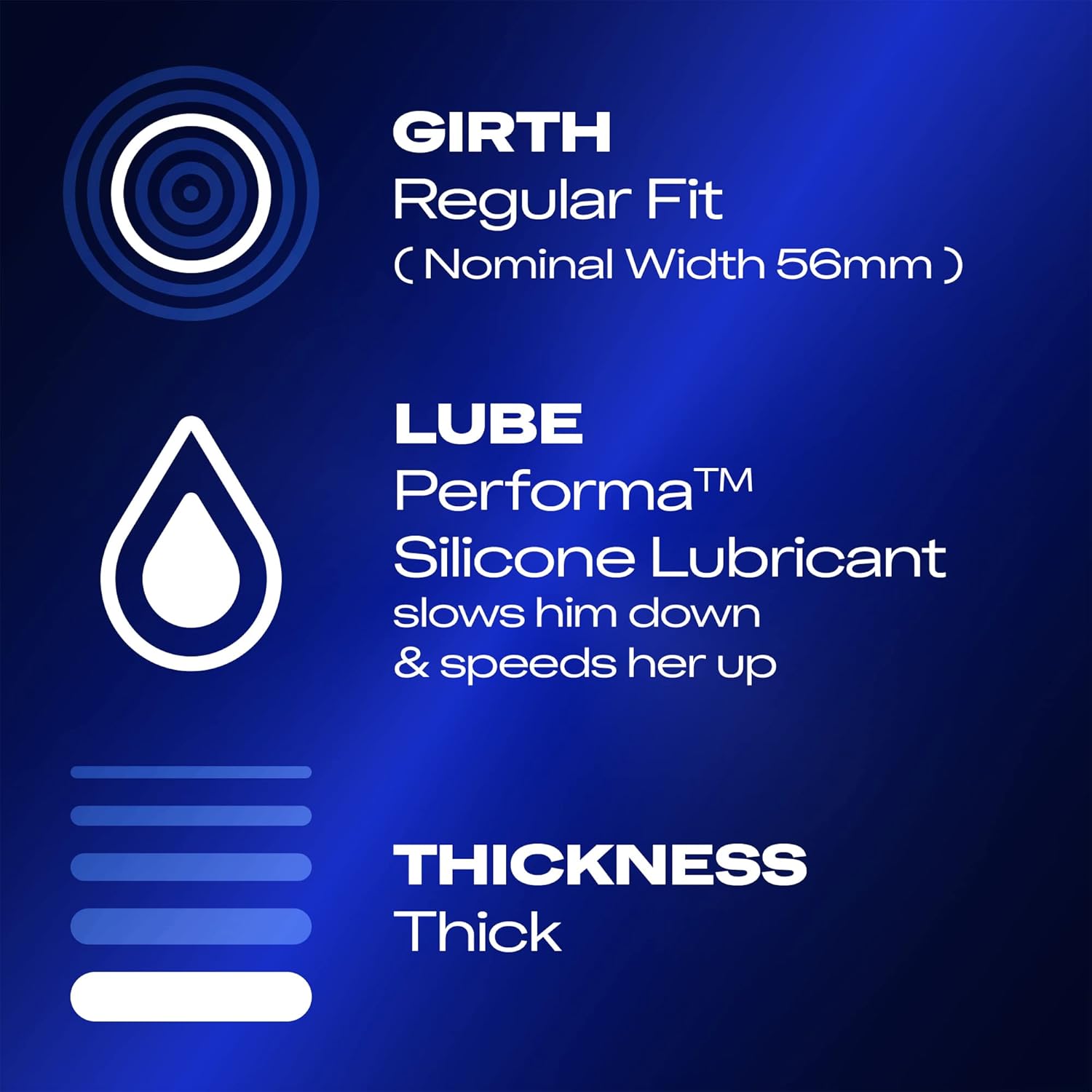 Durex Mutual Climax Condoms 12pk - Regular Fit