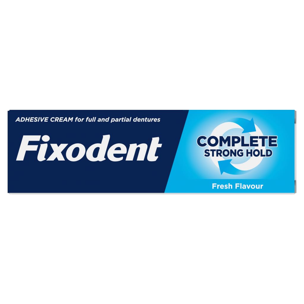 Fixodent Complete Fresh Adhesive Cream for Full & Partial Dentures 47ml