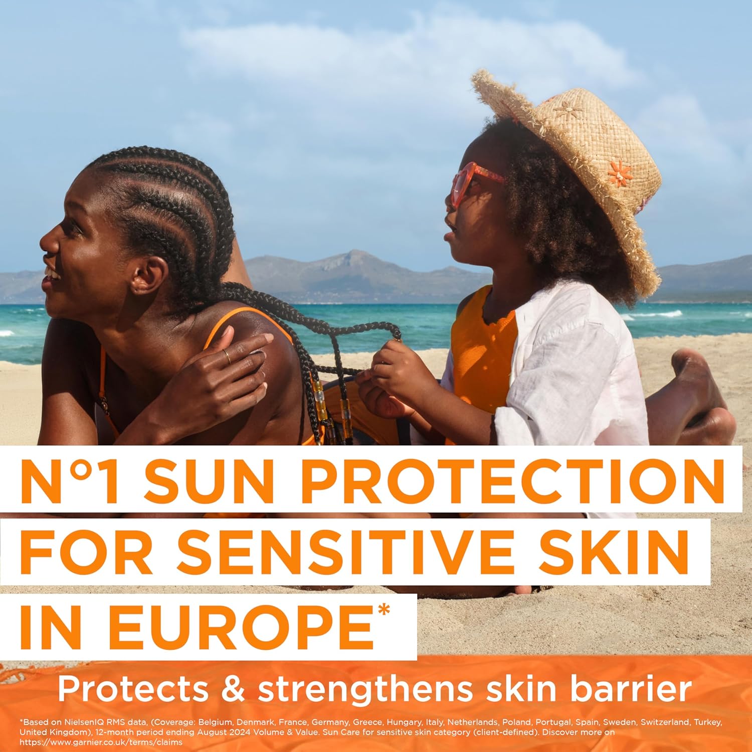 Garnier Ambre Solaire SPF 50+ Sensitive Advanced Kids Sun Cream 175ml