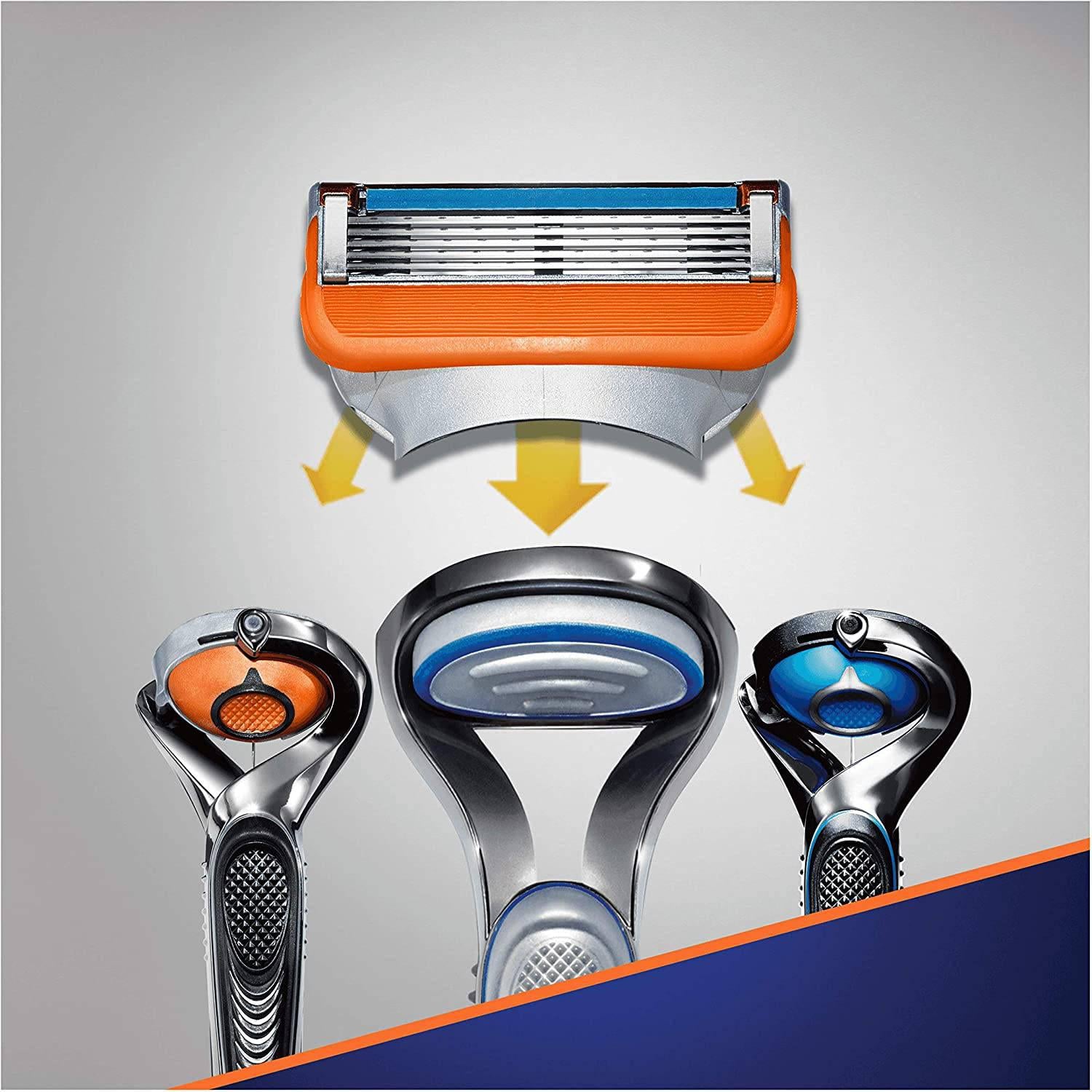 Gillette Fusion Razor Blade Cartridges for Men - 4 Pack