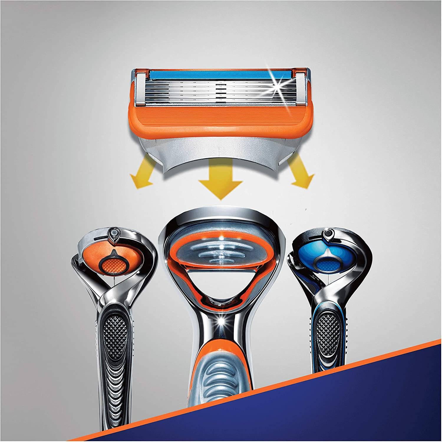 Gillette Fusion5 Power Razor Blades for Men - 4 Pack