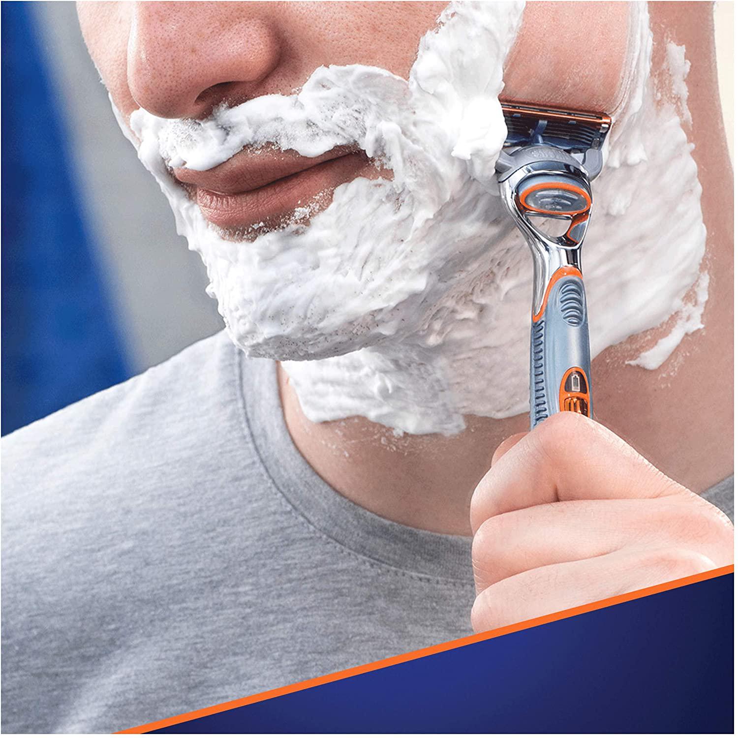 Gillette Fusion5 Power Razor Blades for Men - 4 Pack