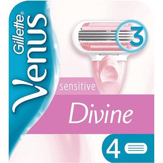 Gillette Venus Divine Sensitive Razor Blades - 4 Pack
