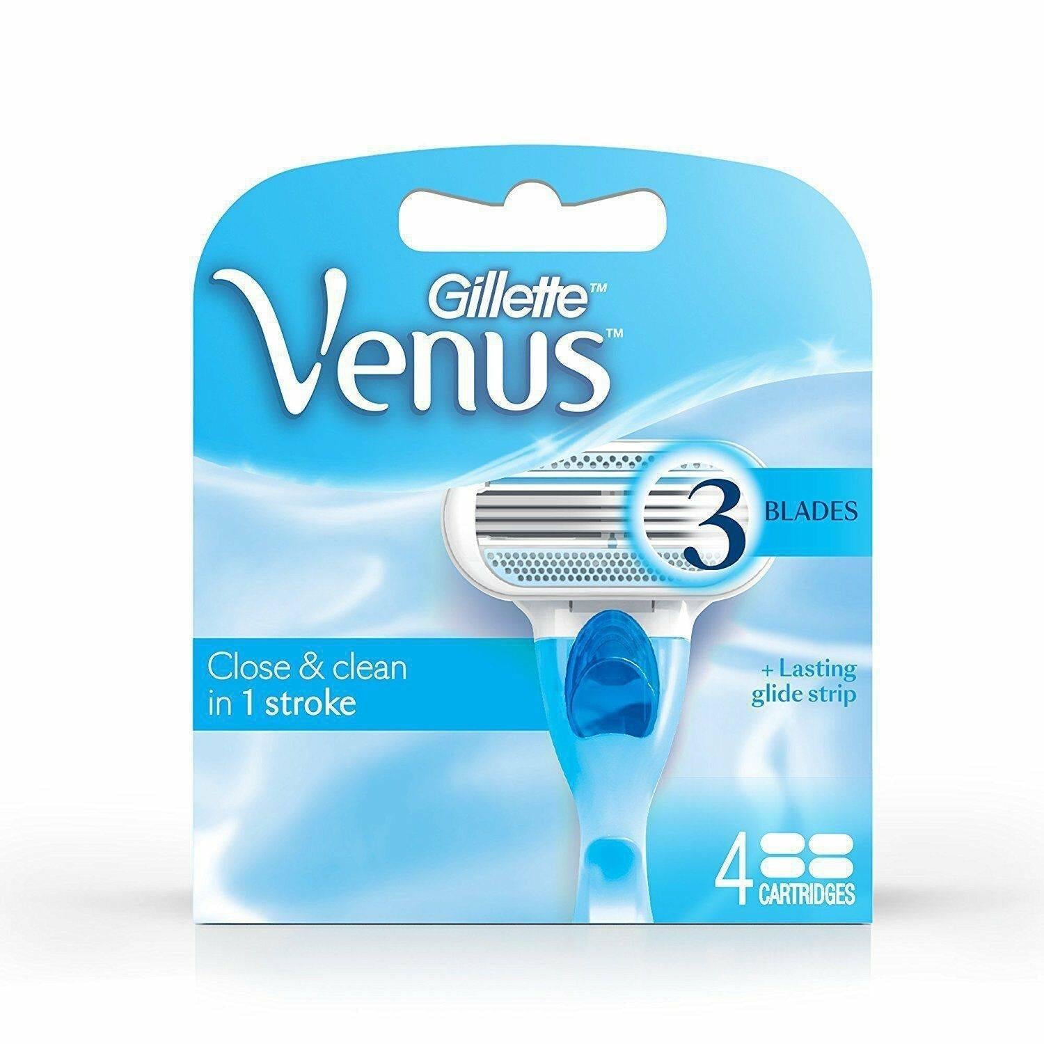 Gillette Venus Razor Blade Cartridges -4 Pack