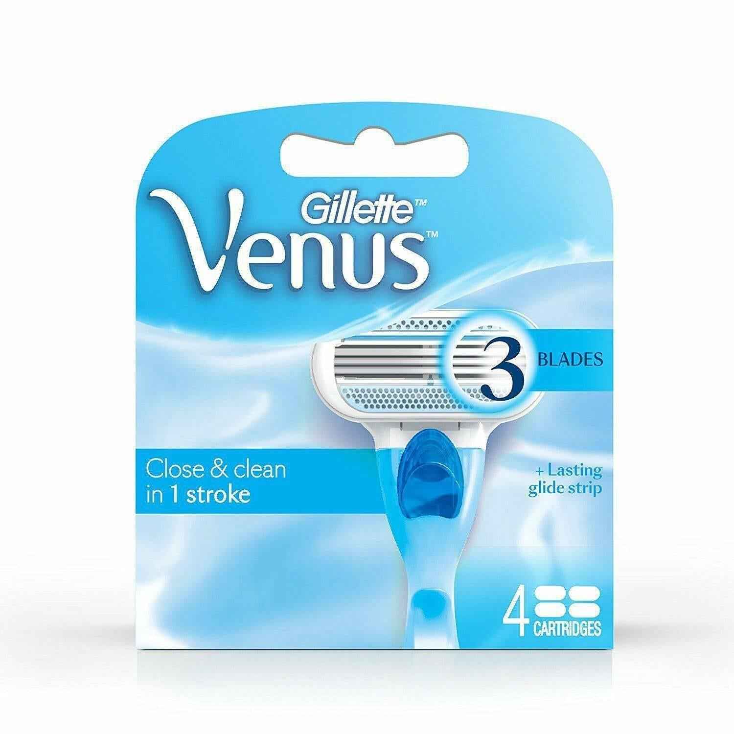 Gillette Venus Razor Blade Cartridges -4 Pack
