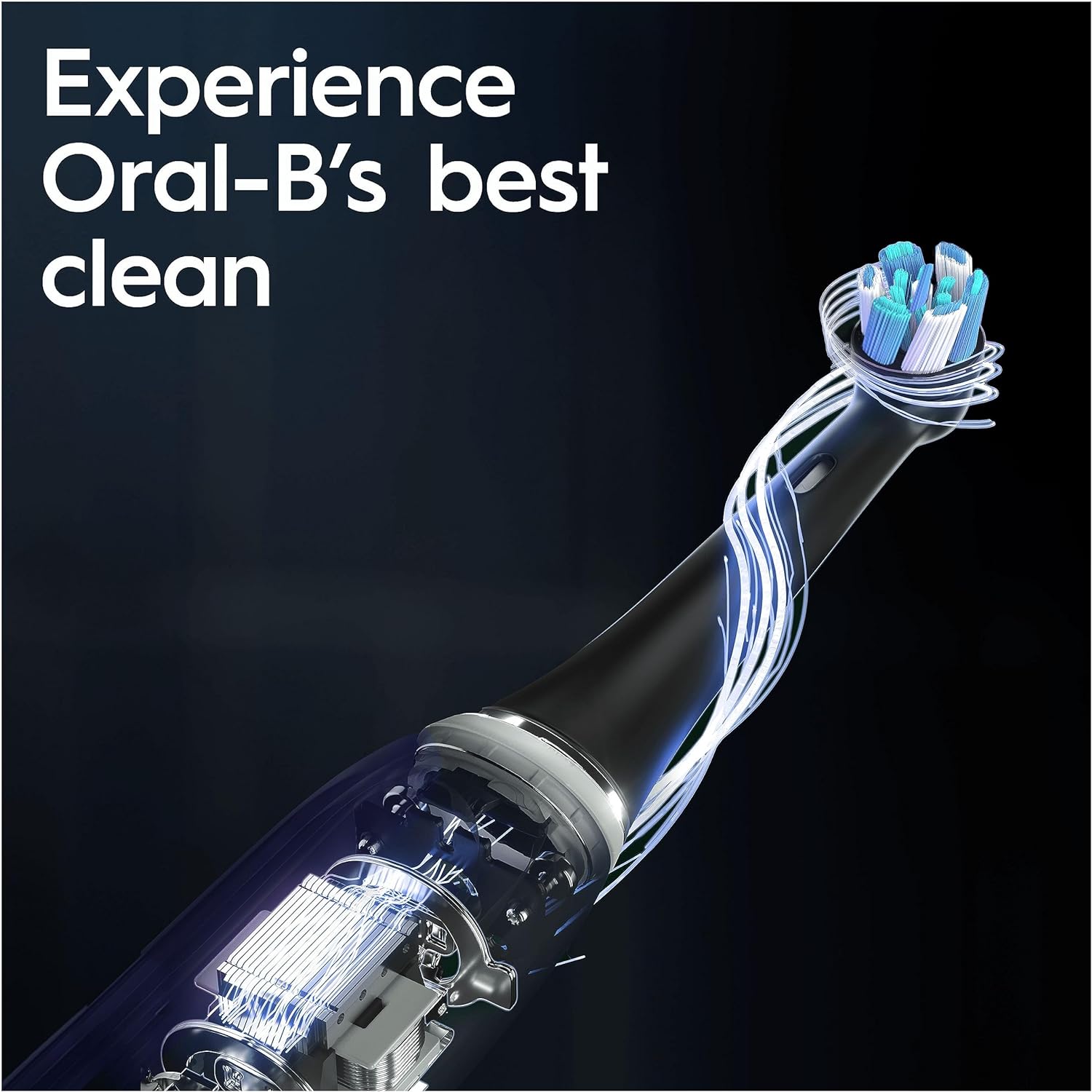 Braun Oral-B iO Series 10 Electric Rechargeable Toothbrush - Stardust White