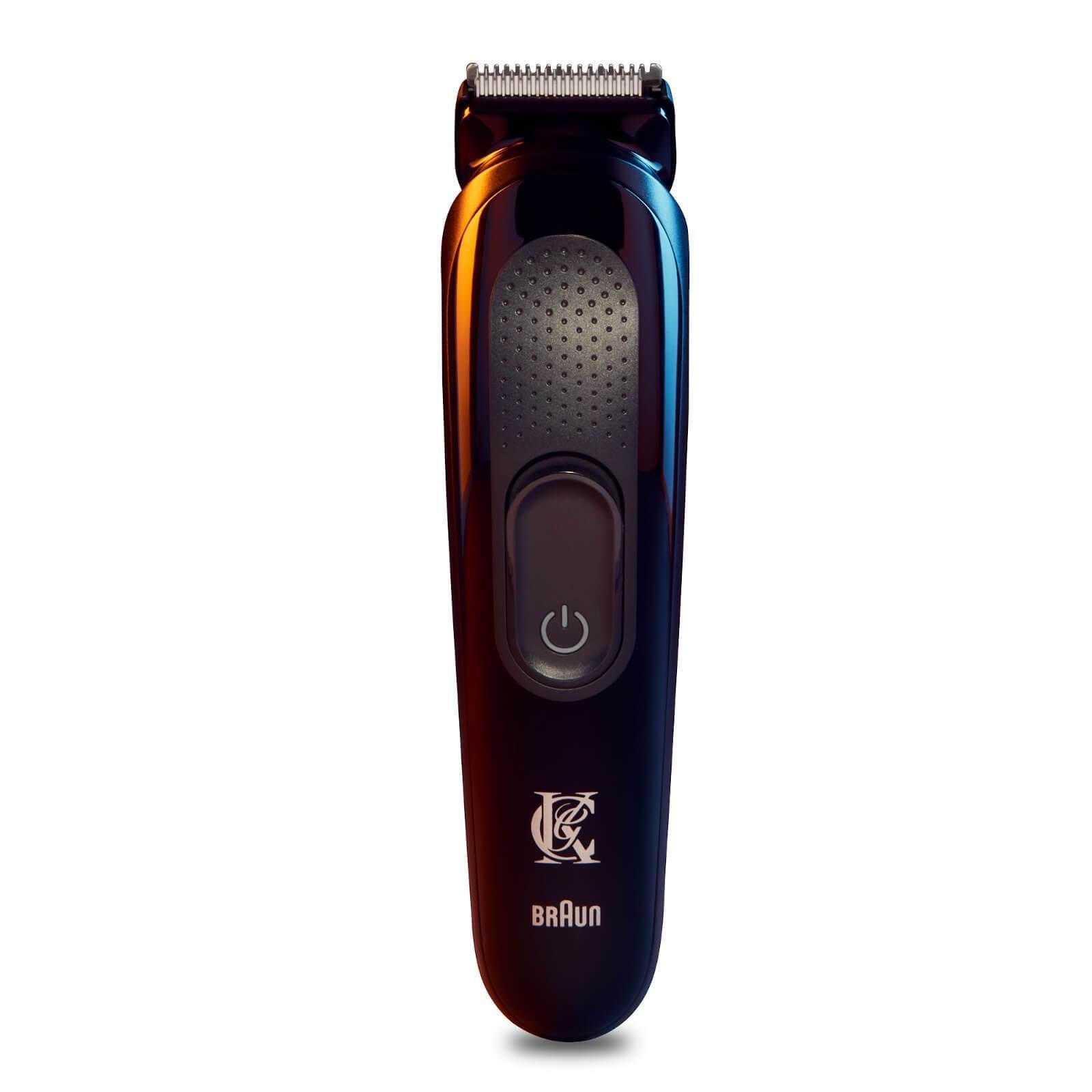 King C. Gillette Beard Trimmer with 3 Combs - 11 Length Settings - Black