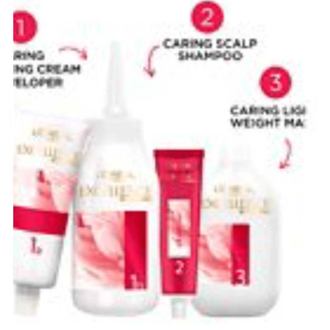 L'oreal Excellence Crème '9 Natural Light Blonde' Permanent Hair Dye - Triple Care