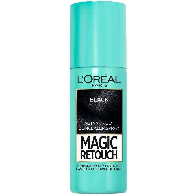 L’oreal Magic Retouch '1 Black' Temporary Instant Grey Root Concealer Spray -75ml