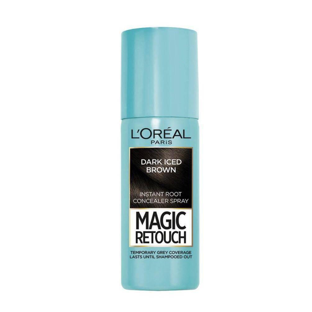 L’oreal Magic Retouch Instant Grey Root Concealer Spray - Dark Iced Brown, 75ml