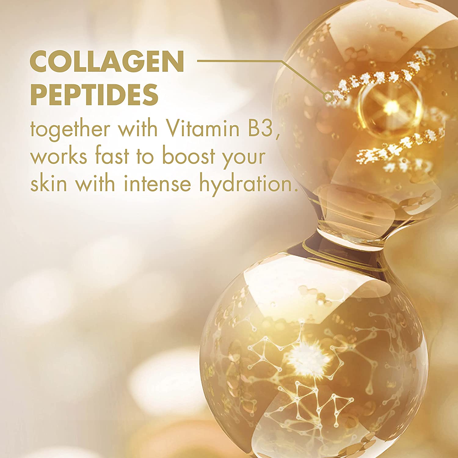 Olay Collagen Peptide 24 Eye Cream, Olay's Highest Concentration In Collagen Peptides, Anti-Ageing, Firming Eye Cream, 15 ml