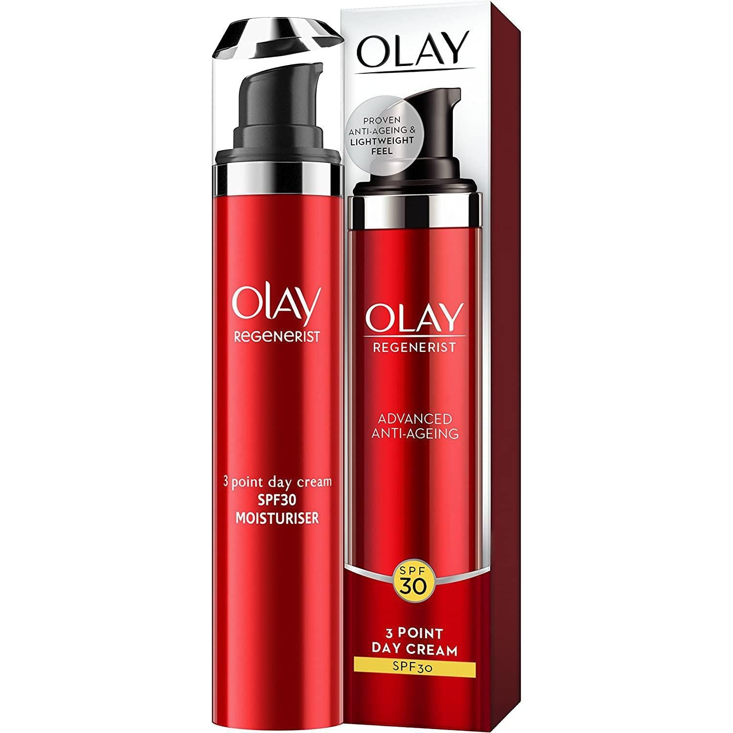 Olay Regenerist 3 Point Anti-Ageing Lightweight Day Cream SPF30, 50 ml