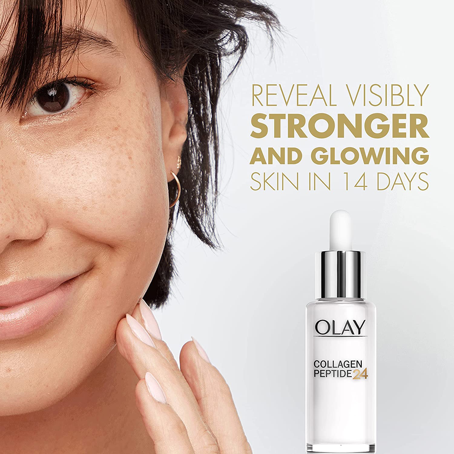 Olay Regenerist Collagen Peptide 24 Ultra Restoring Fragrance Free Day Serum, 40ml