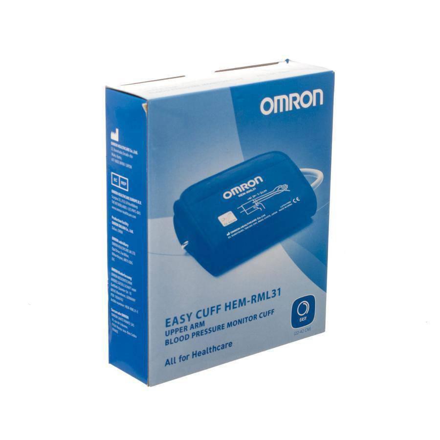 Omron HEM-RML31-E Easy Cuff Replacement - Medium to Large, For Omron BP Monitors